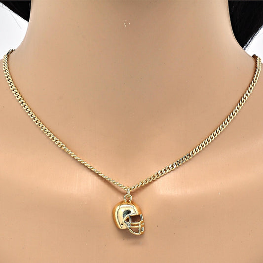 Oro Laminado Earring and Pendant Children Set, Gold Filled Style Miami Cuban Design, Polished, Golden Finish