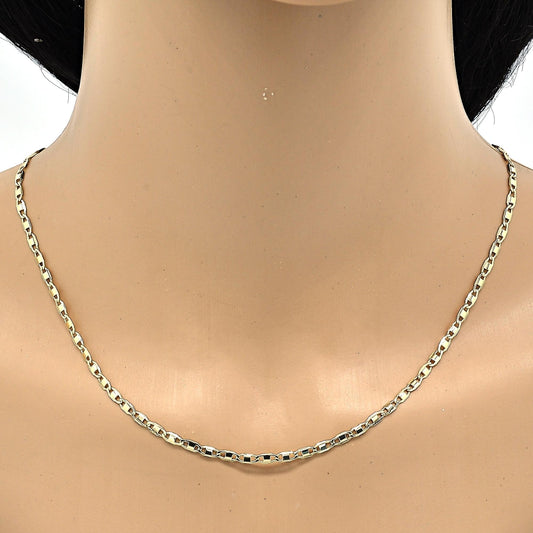 Oro Laminado Basic Necklace, Gold Filled Style Polished, Golden Finish
