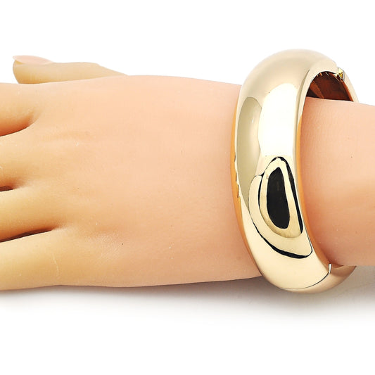 Oro Laminado Individual Bangle, Gold Filled Style Polished, Golden Finish