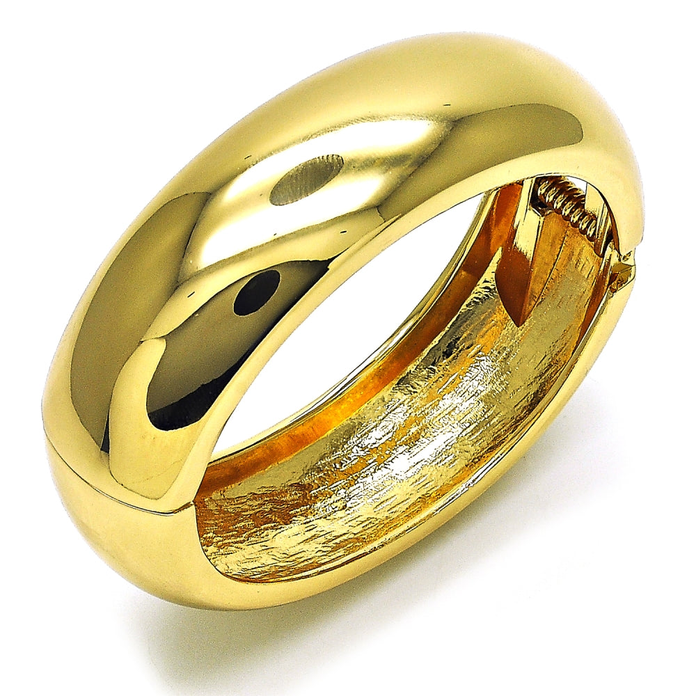 Oro Laminado Individual Bangle, Gold Filled Style Polished, Golden Finish