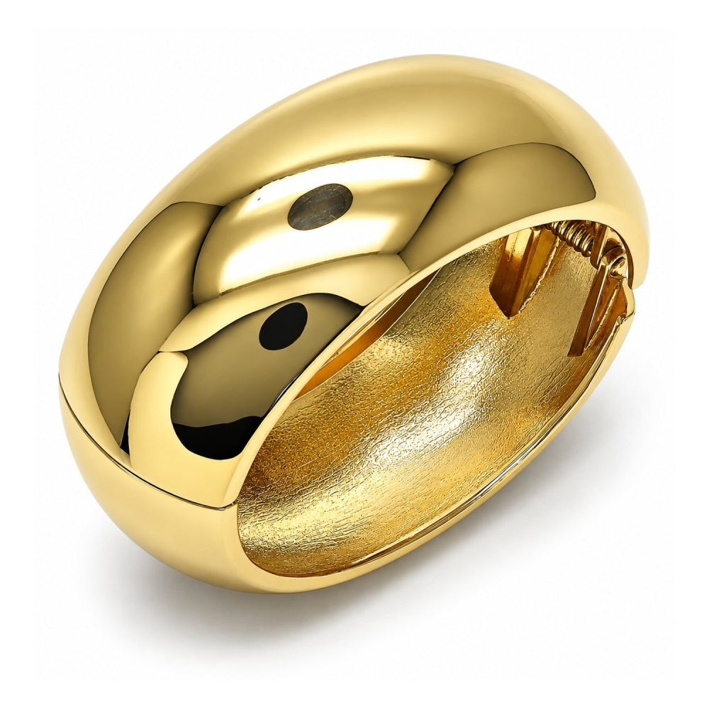 Oro Laminado Individual Bangle, Gold Filled Style Polished, Golden Finish