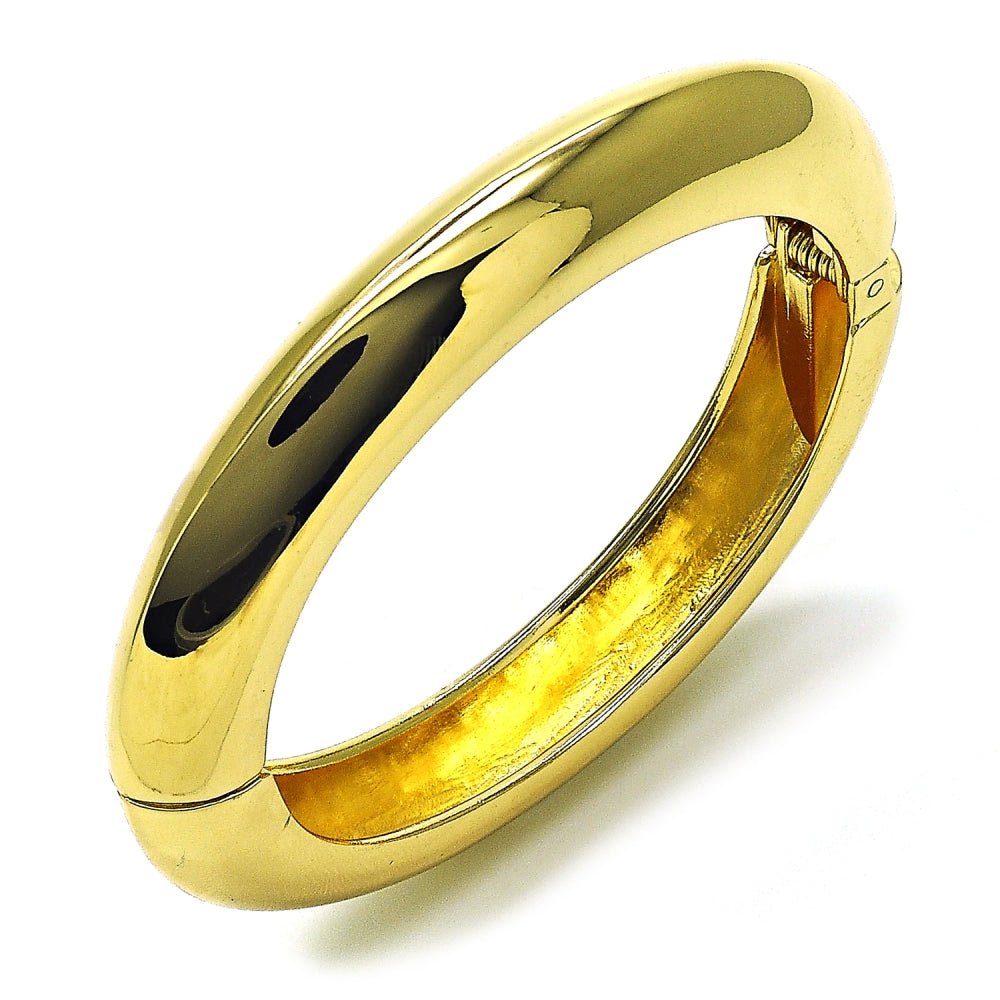 Oro Laminado Individual Bangle, Gold Filled Style Polished, Golden Finish