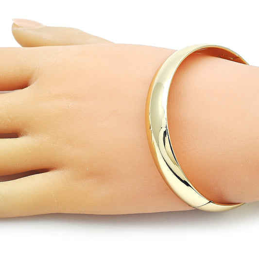 Oro Laminado Individual Bangle, Gold Filled Style Polished, Golden Finish
