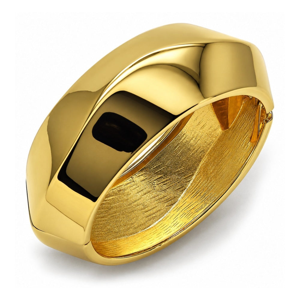 Oro Laminado Individual Bangle, Gold Filled Style Polished, Golden Finish