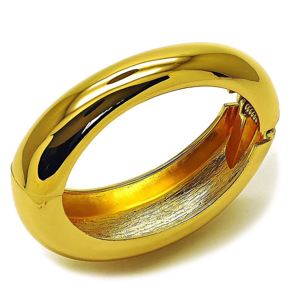 Oro Laminado Individual Bangle, Gold Filled Style Polished, Golden Finish