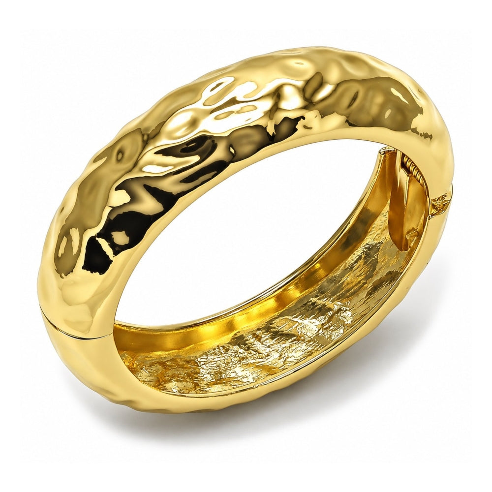 Oro Laminado Individual Bangle, Gold Filled Style Polished, Golden Finish