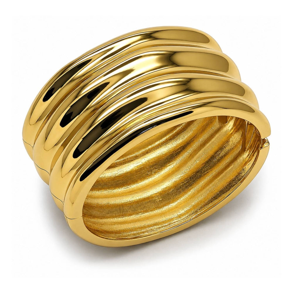 Oro Laminado Individual Bangle, Gold Filled Style Polished, Golden Finish
