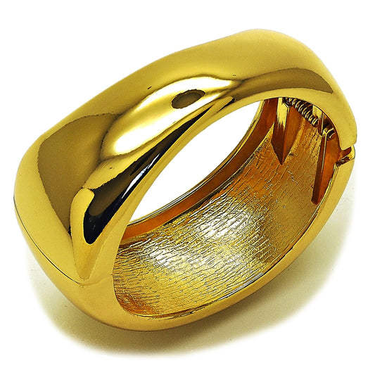 Oro Laminado Individual Bangle, Gold Filled Style Polished, Golden Finish