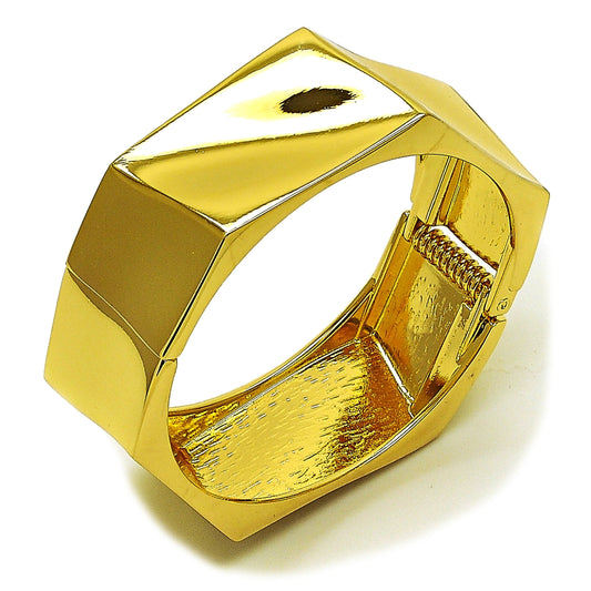 Oro Laminado Individual Bangle, Gold Filled Style Polished, Golden Finish