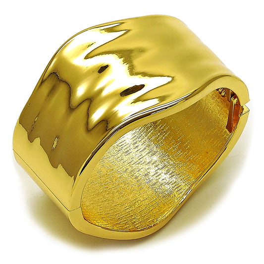 Oro Laminado Individual Bangle, Gold Filled Style Polished, Golden Finish