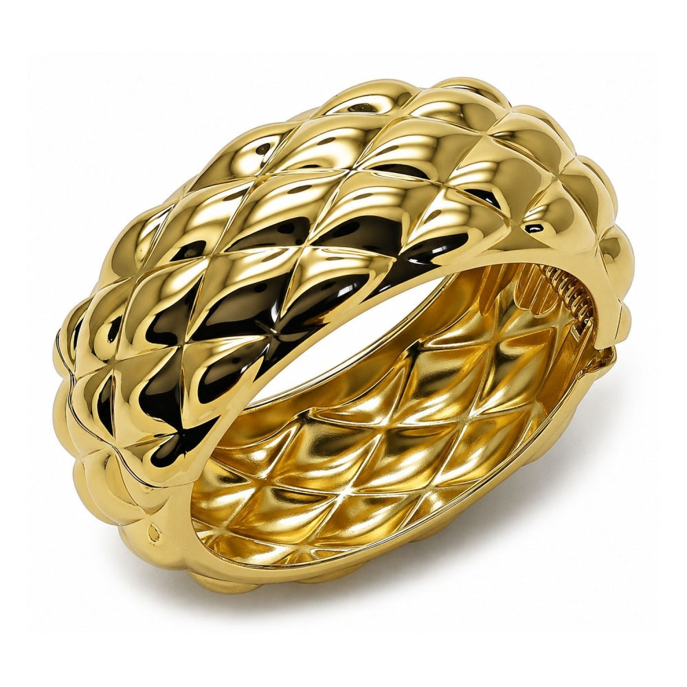 Oro Laminado Individual Bangle, Gold Filled Style Polished, Golden Finish