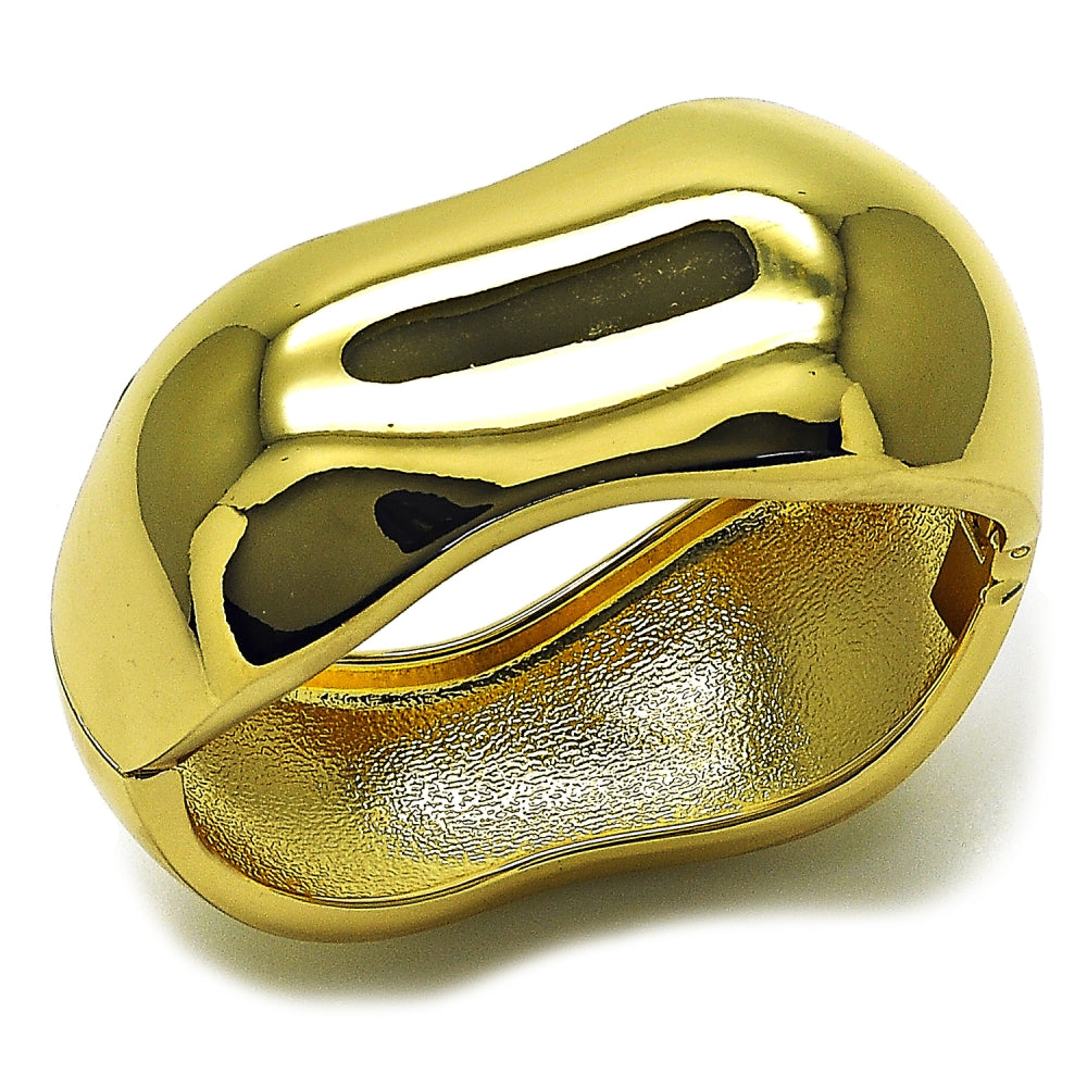 Oro Laminado Individual Bangle, Gold Filled Style Polished, Golden Finish