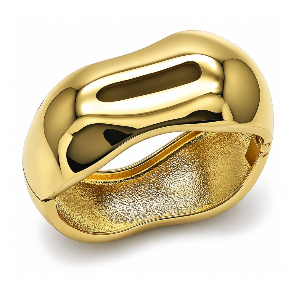 Oro Laminado Individual Bangle, Gold Filled Style Polished, Golden Finish
