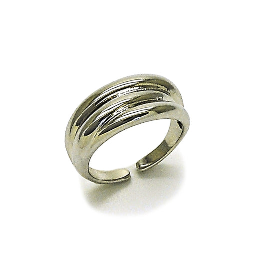 Rhodium Gold Filled Elegant Ring, Polished, Rhodium Finish