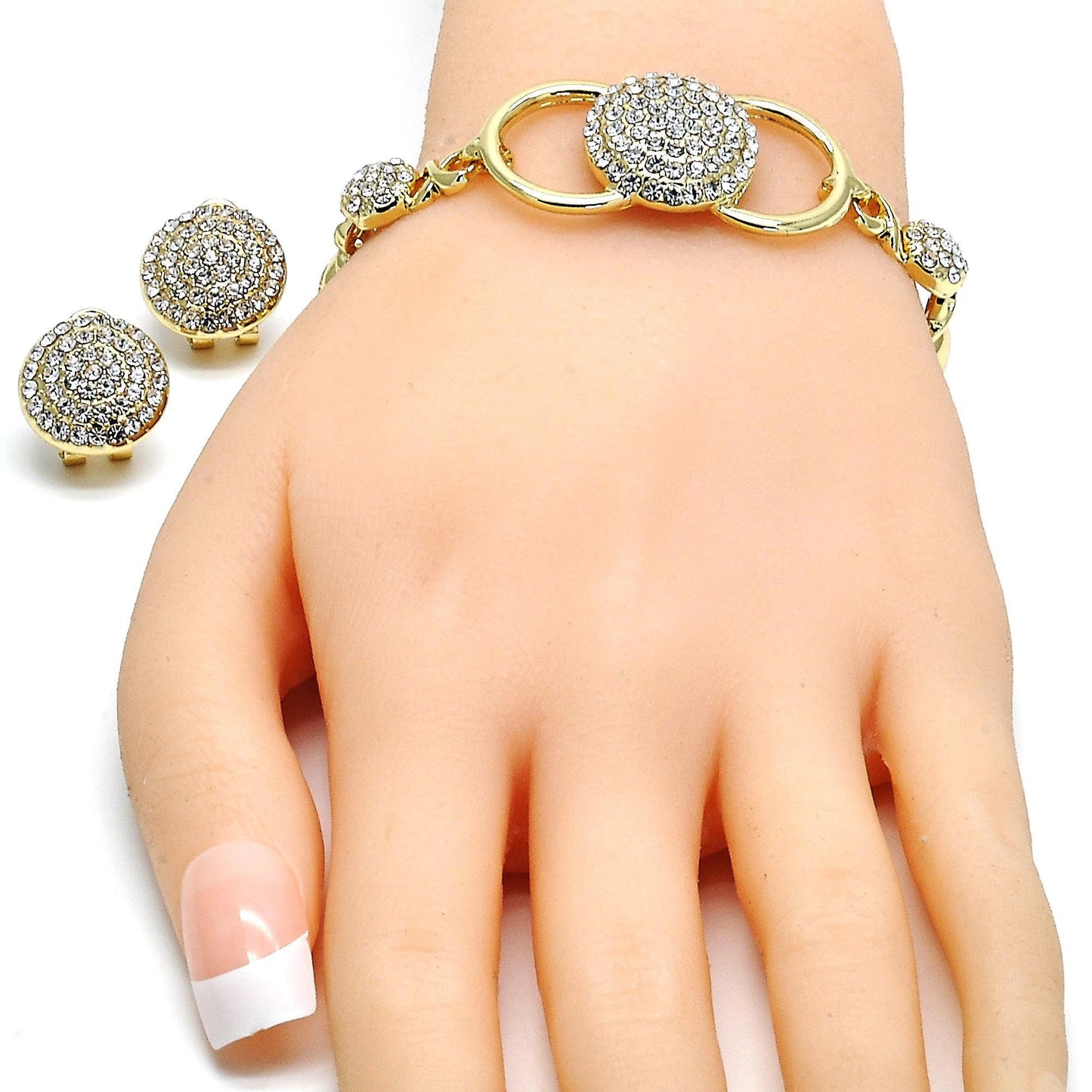 Gold Jewelry Set HUGS and KISSES Gold Necklace | 18K Gold Filled Over Jewelry Set | XOXO Necklace Set Heart Jewelry Set | Gift For Your Diva