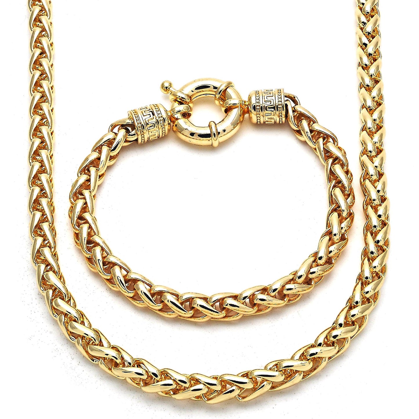 Statement Rope Chain Necklace, Bracelet, Gold Filled Necklace, Gold Chain Wedding Rope Necklace XOXO HUGS & KISSES Necklace, Gift For Her