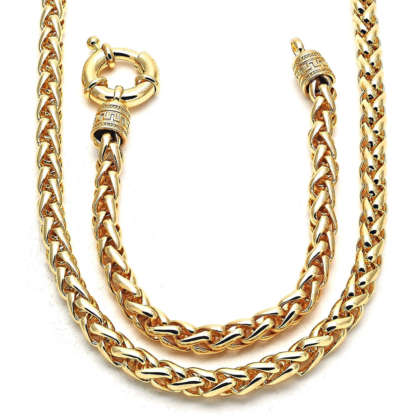 Statement Rope Chain Necklace, Bracelet, Gold Filled Necklace, Gold Chain Wedding Rope Necklace XOXO HUGS & KISSES Necklace, Gift For Her