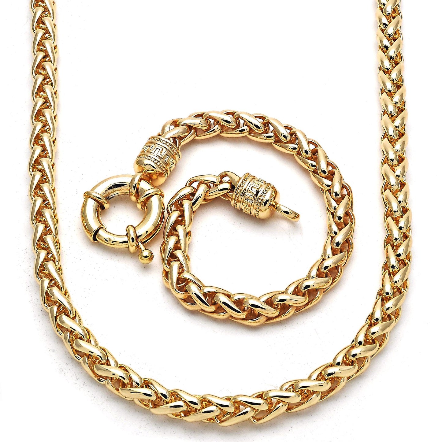 Statement Rope Chain Necklace, Bracelet, Gold Filled Necklace, Gold Chain Wedding Rope Necklace XOXO HUGS & KISSES Necklace, Gift For Her