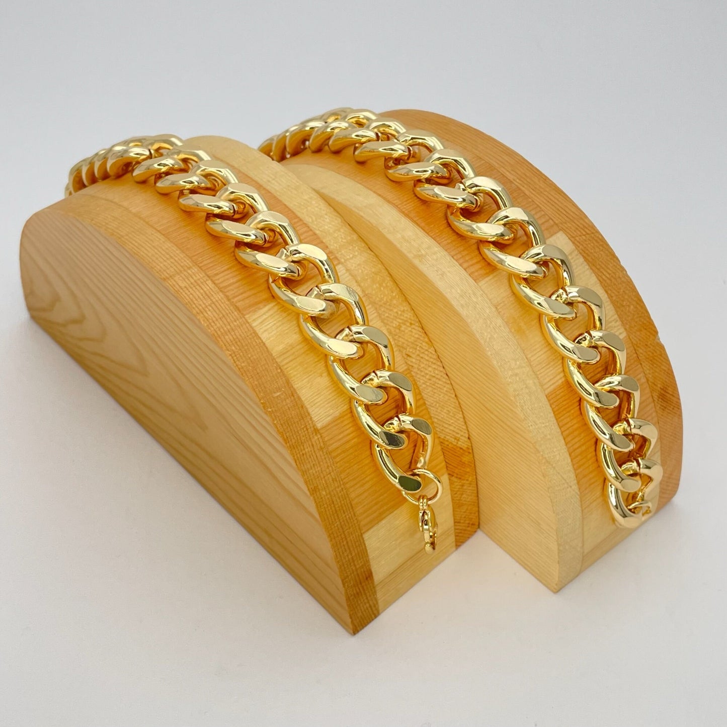 Handmade 8.5 MM Miami Cuban Gold Bracelet Gold Filled Thick Bracelet Gift Her - Excellent gift for Best Friend 14K Gold Finish