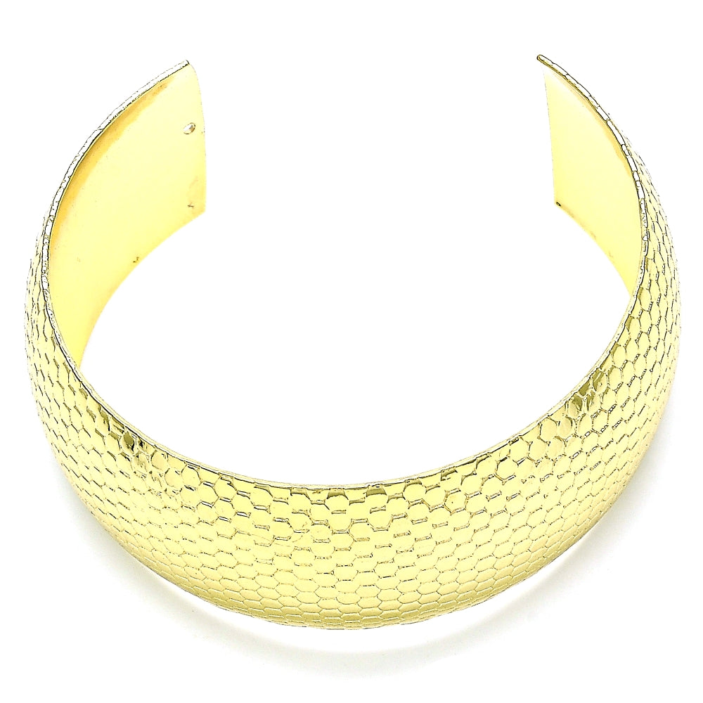 Oro Laminado Individual Bangle, Gold Filled Style Polished, Golden Finish