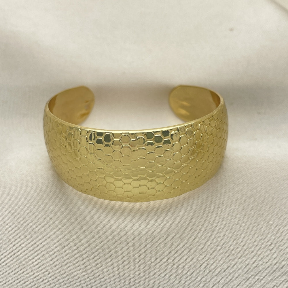 Oro Laminado Individual Bangle, Gold Filled Style Polished, Golden Finish