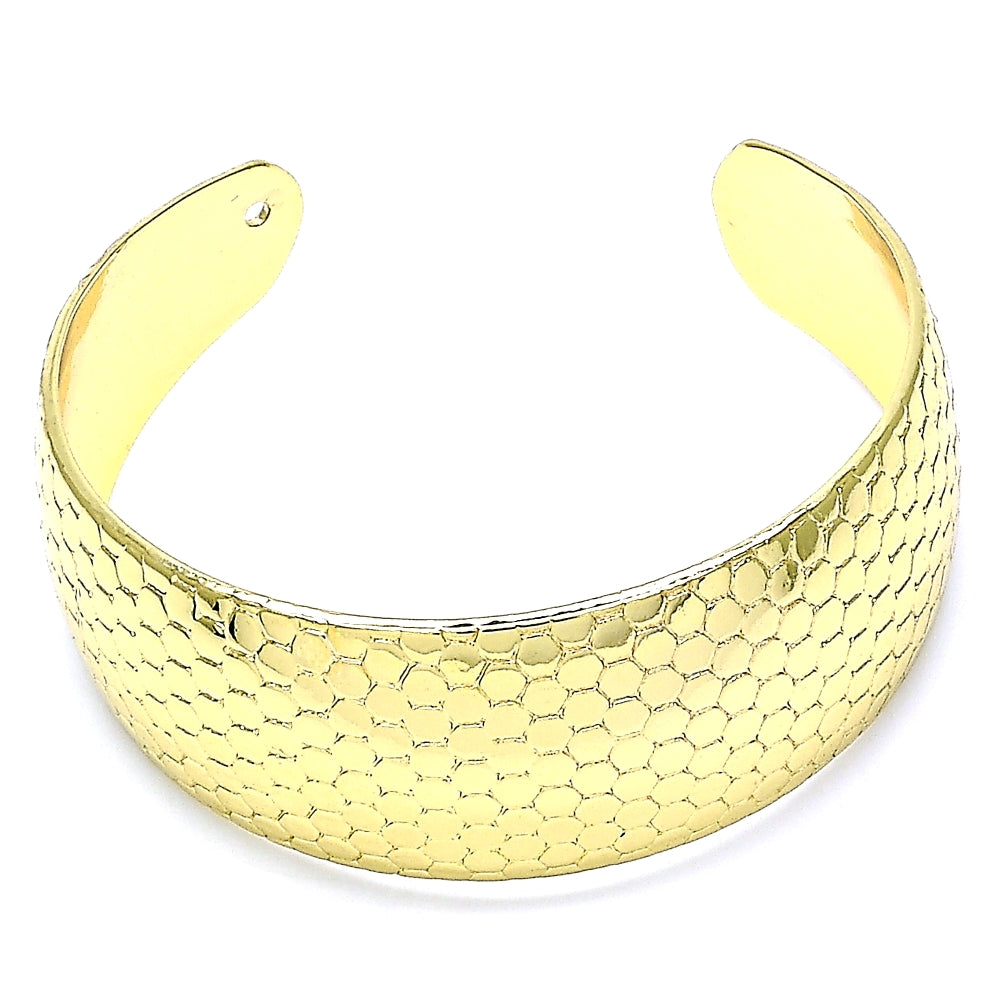 Oro Laminado Individual Bangle, Gold Filled Style Polished, Golden Finish