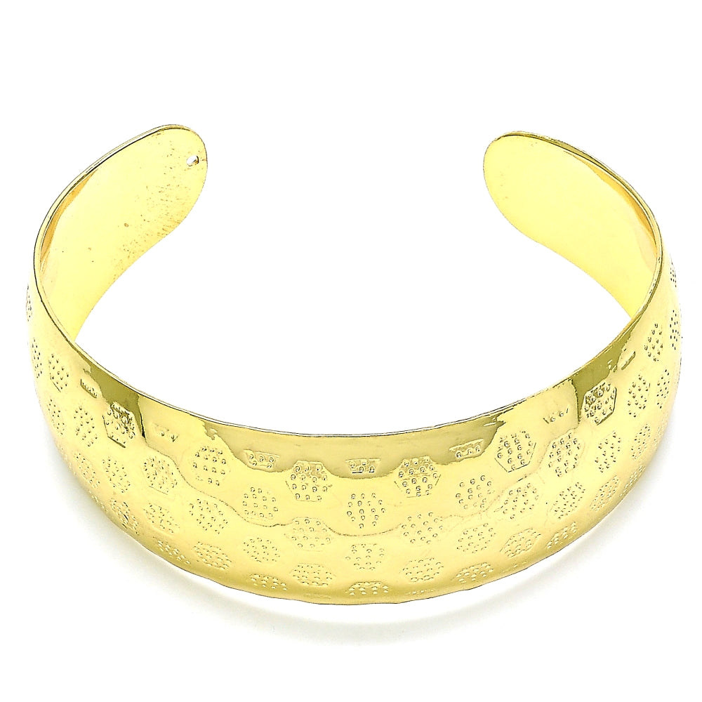Oro Laminado Individual Bangle, Gold Filled Style Polished, Golden Finish
