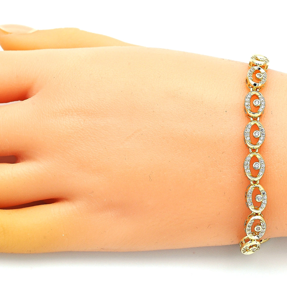 Gold Evil Eye Bracelet