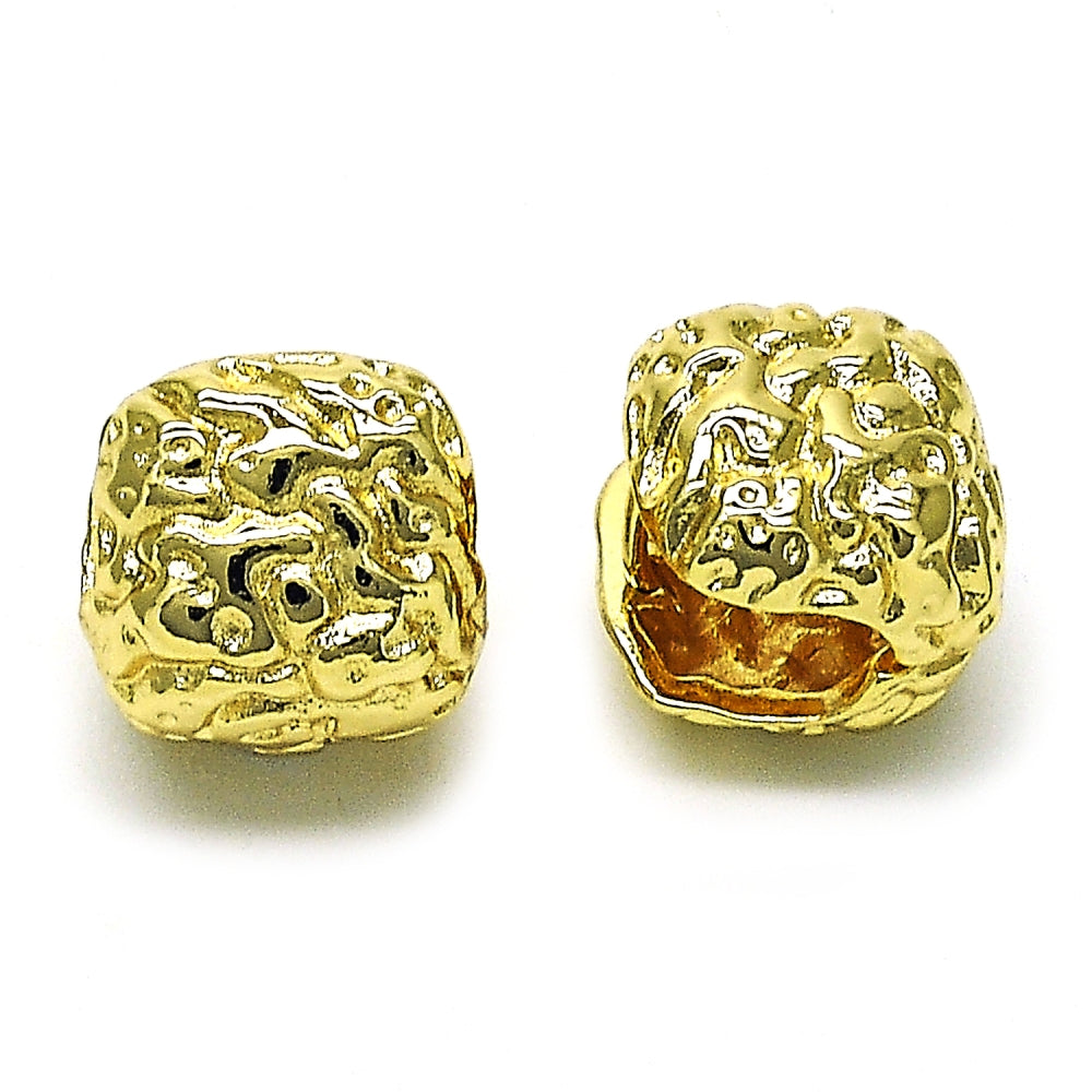 Oro Laminado Huggie Hoop, Gold Filled Style Polished, Golden Finish