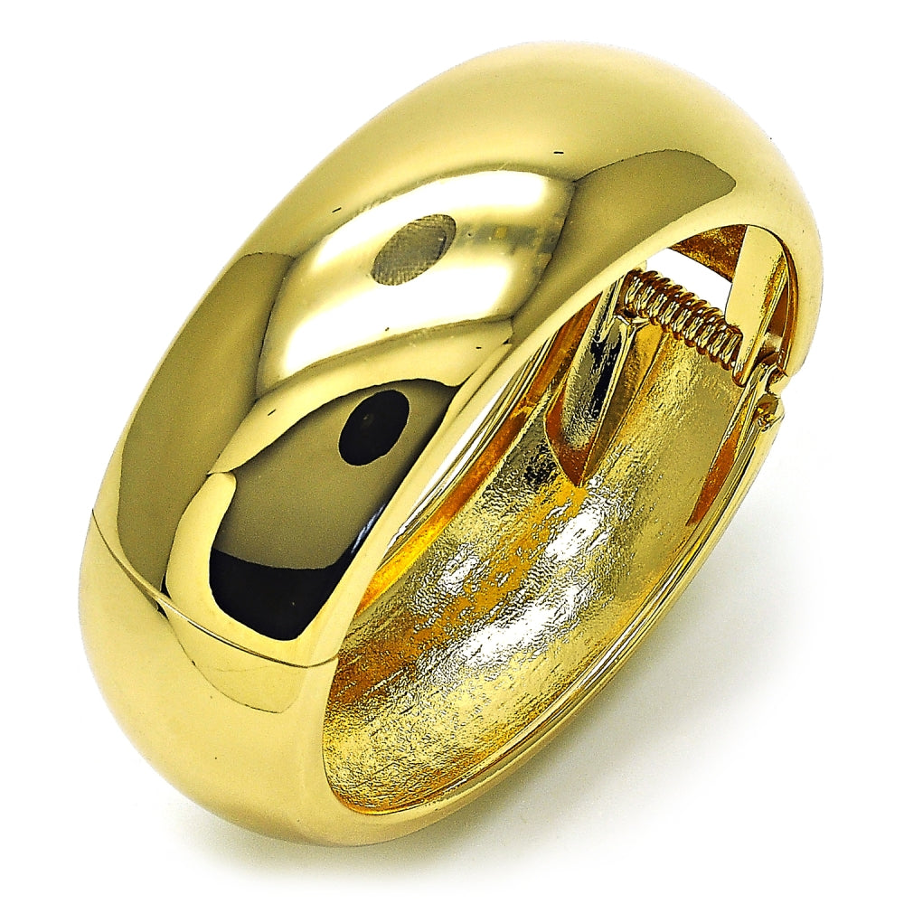 Oro Laminado Individual Bangle, Gold Filled Style Polished, Golden Finish
