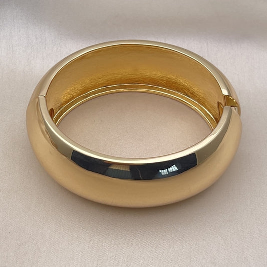Oro Laminado Individual Bangle, Gold Filled Style Polished, Golden Finish