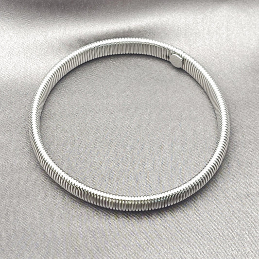 Stainless Steel Fancy Bracelet, Polished, Steel Finish