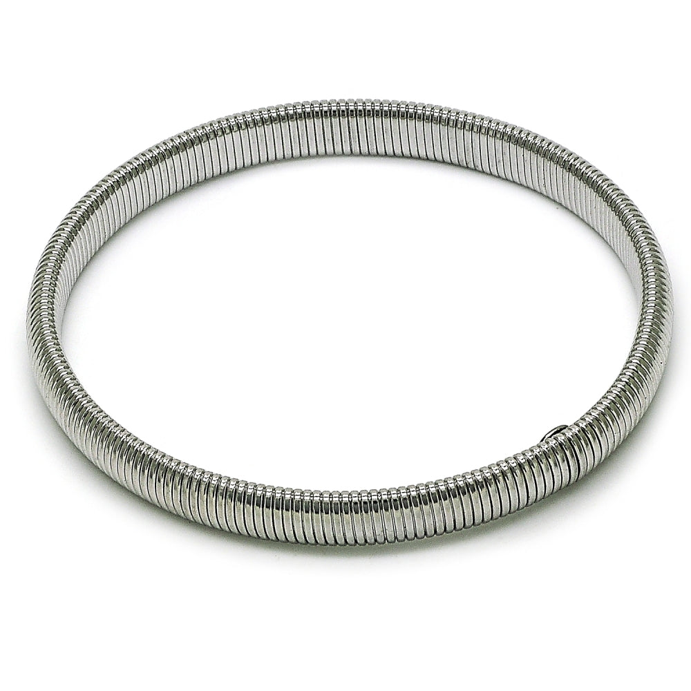 Stainless Steel Fancy Bracelet, Polished, Steel Finish