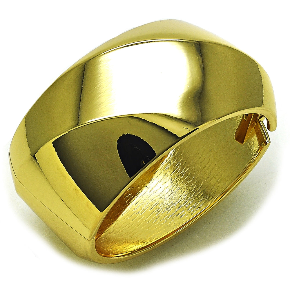 Oro Laminado Individual Bangle, Gold Filled Style Polished, Golden Finish
