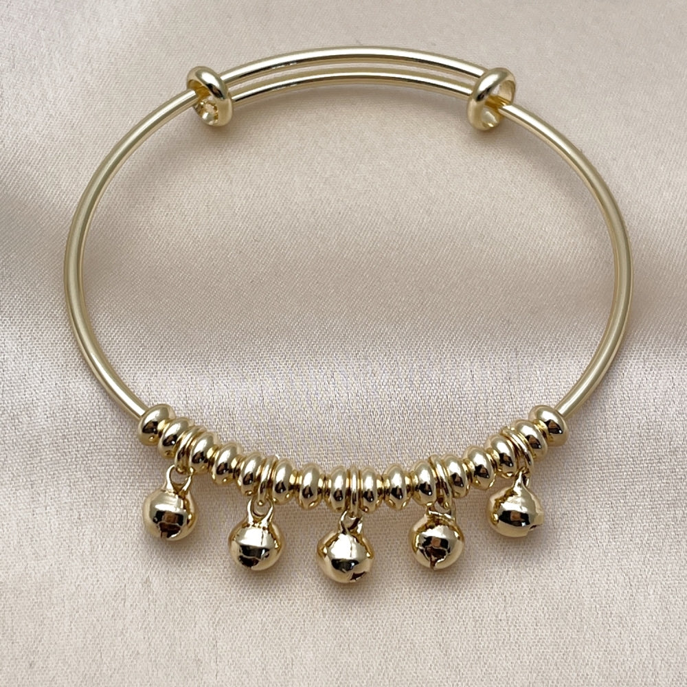 Oro Laminado Individual Bangle, Gold Filled Style Polished, Golden Finish
