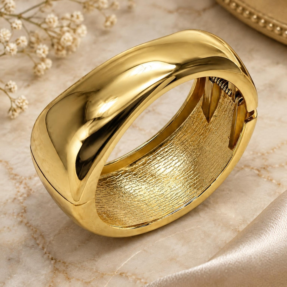 Oro Laminado Individual Bangle, Gold Filled Style Polished, Golden Finish