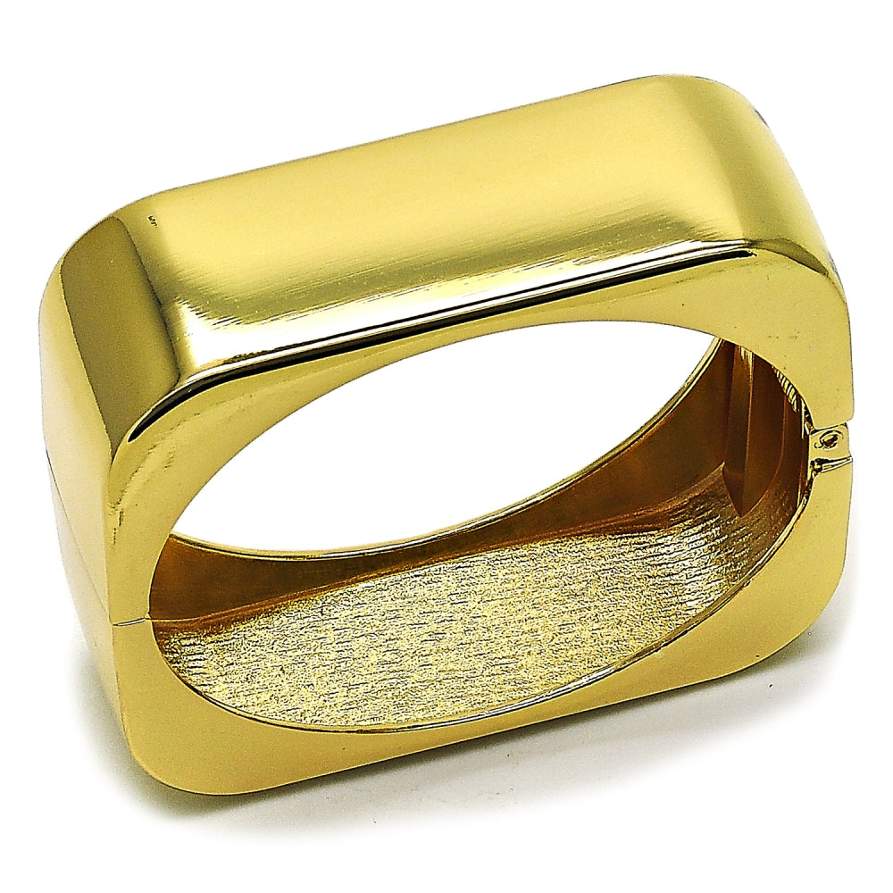 Oro Laminado Individual Bangle, Gold Filled Style Polished, Golden Finish