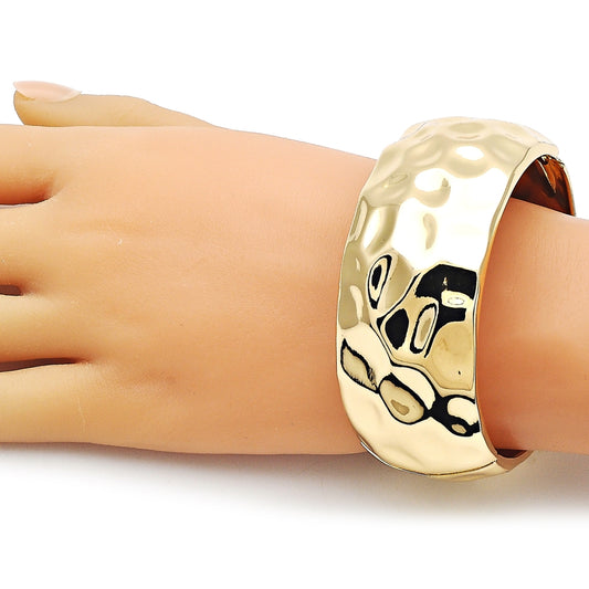 Oro Laminado Individual Bangle, Gold Filled Style Polished, Golden Finish