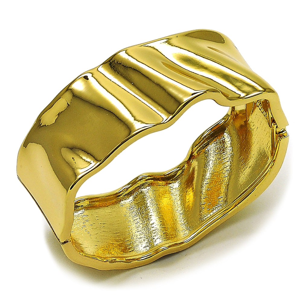 Oro Laminado Individual Bangle, Gold Filled Style Polished, Golden Finish