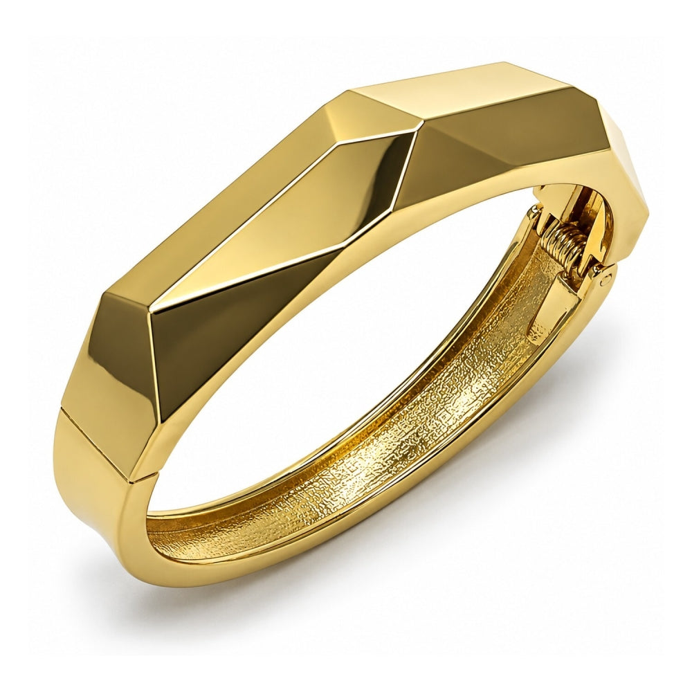 Oro Laminado Individual Bangle, Gold Filled Style Polished, Golden Finish
