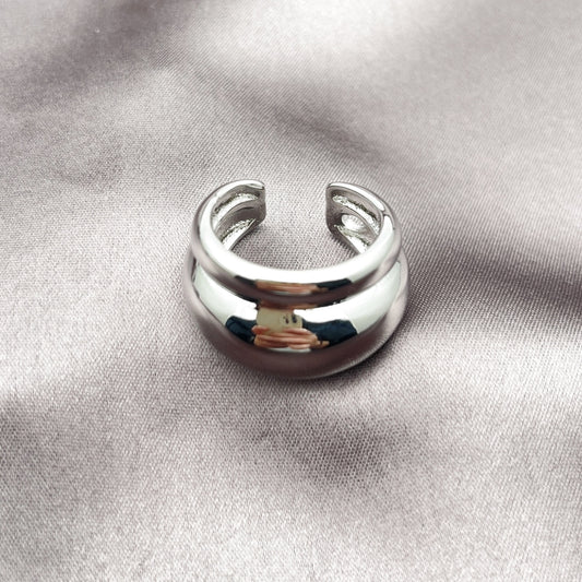 Rhodium Gold Filled Elegant Ring, Polished, Rhodium Finish