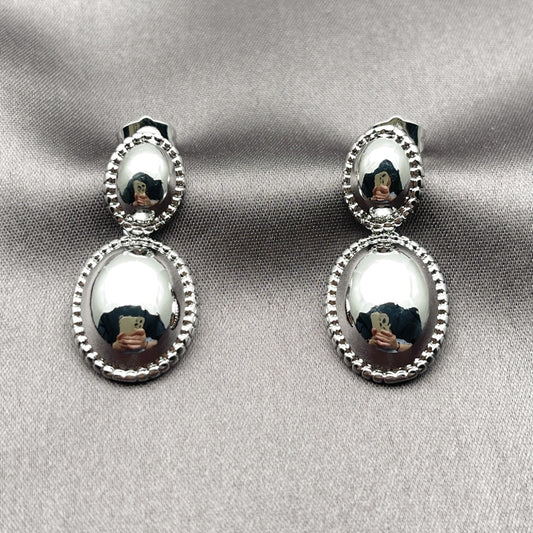 Rhodium Gold Filled Dangle Earring, Polished, Rhodium Finish