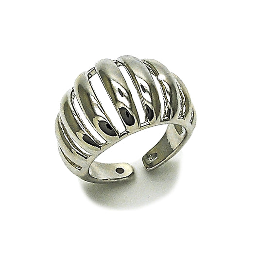 Rhodium Gold Filled Elegant Ring, Polished, Rhodium Finish
