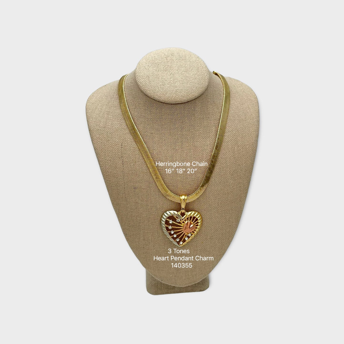 Gold Locket Photo Insert Slot Pendant, Gold Charm, Gold Herringbone Chain with extra light free chain Gift for her Gift for Mom, Gold Finish